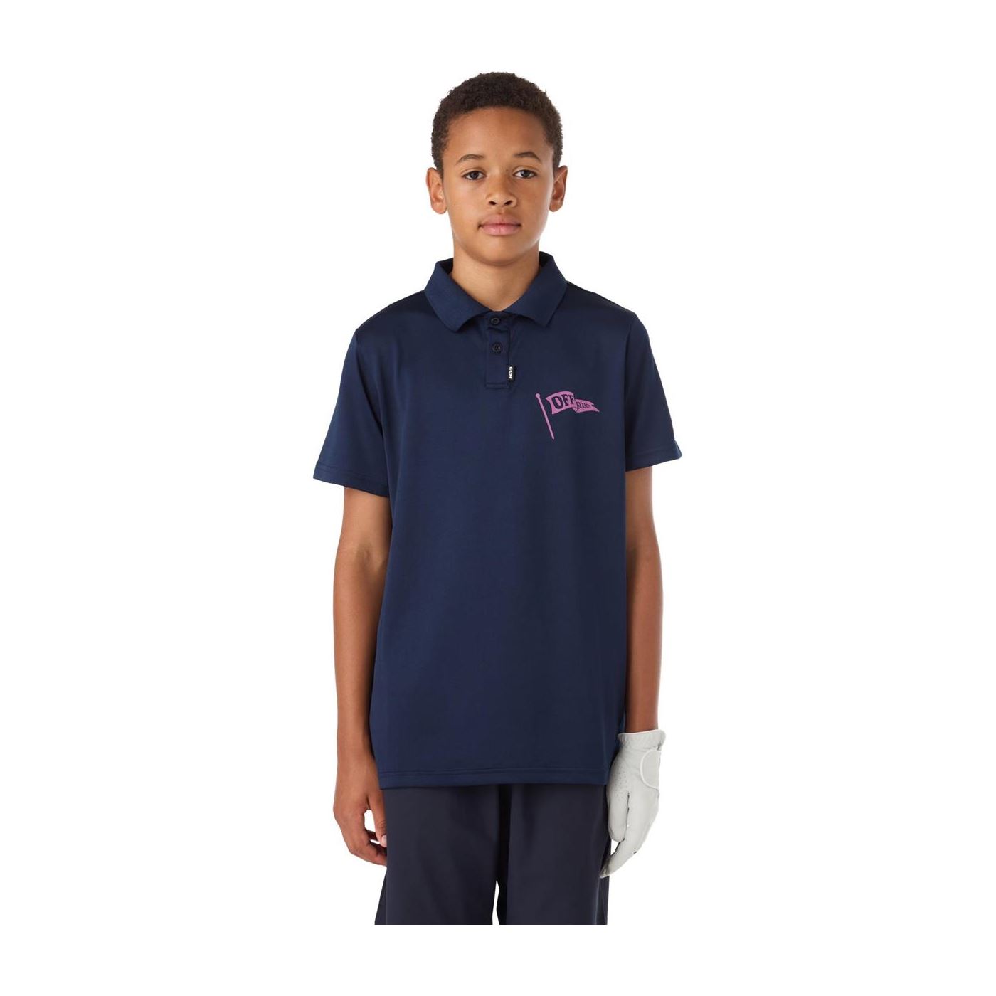 CCM Golfpolo Solid Jr Classic Navy