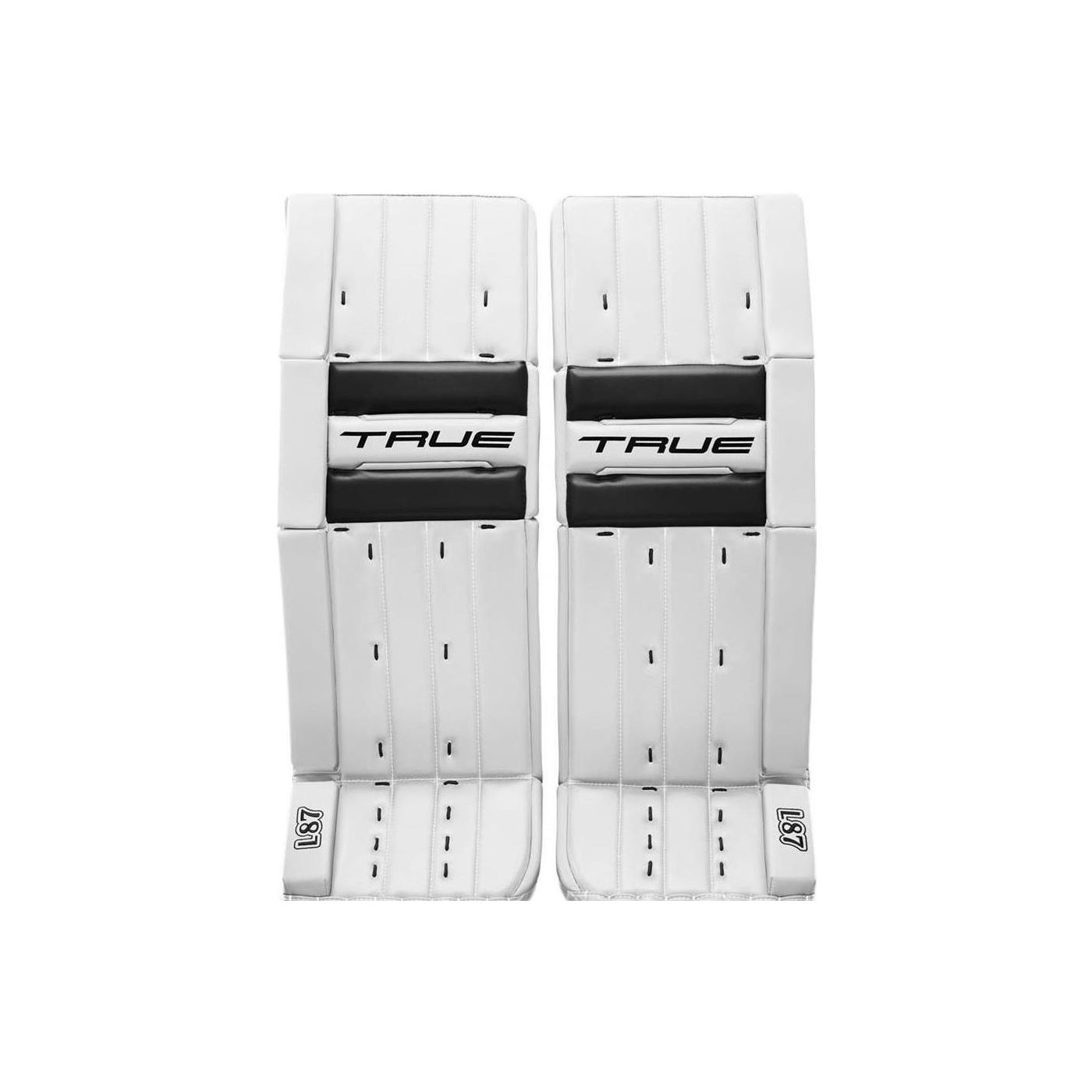 TRUE Målmandsbenskinner Catalyst L87 Sr White/Black
