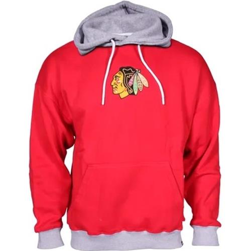 47 Brand Hoodie NHL Patch Drop Chicago Blackhawks