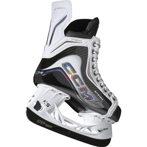 CCM Skridskor Jetspeed FT8 Pro White Sr