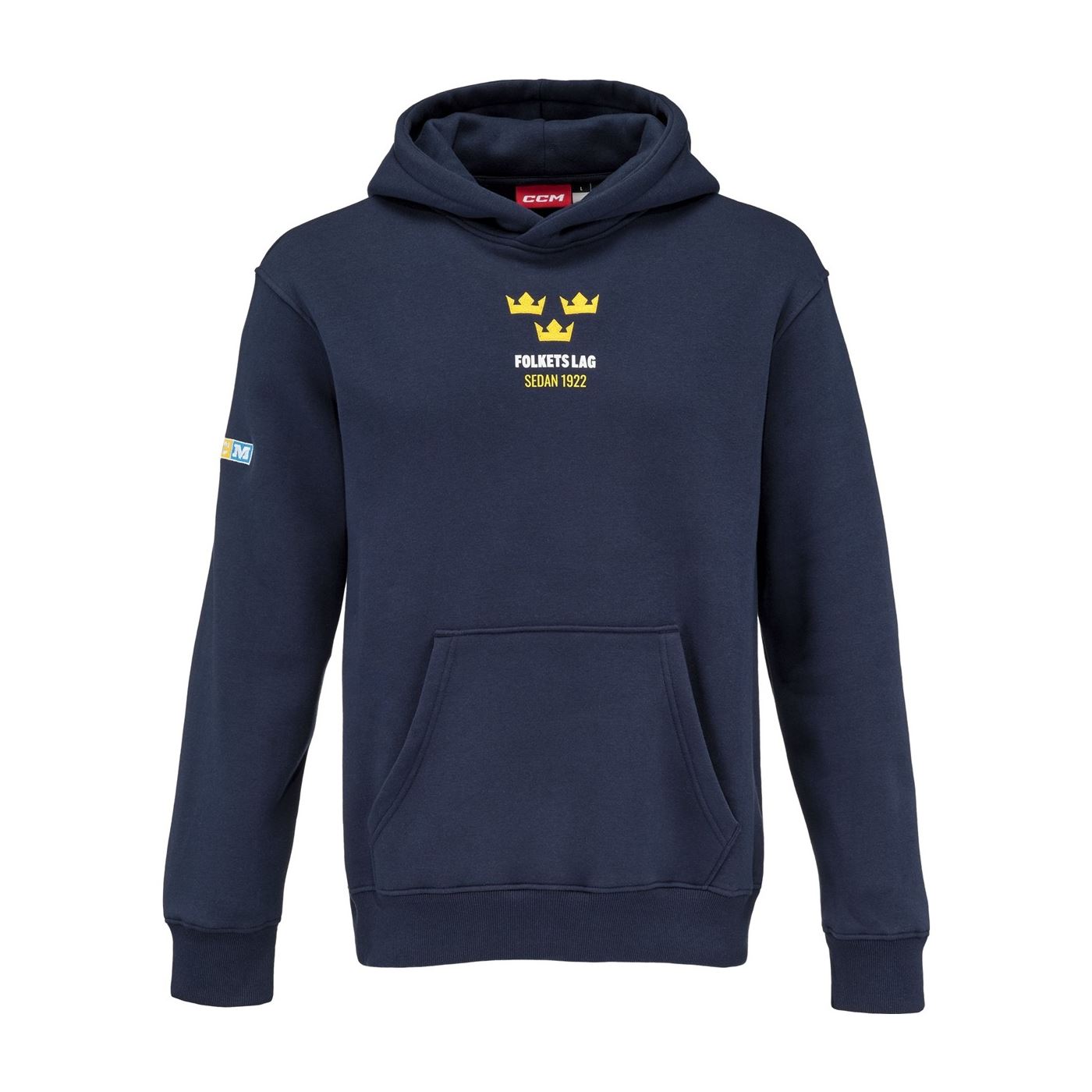 CCM Hoodie Front Print Team Sweden Sr
