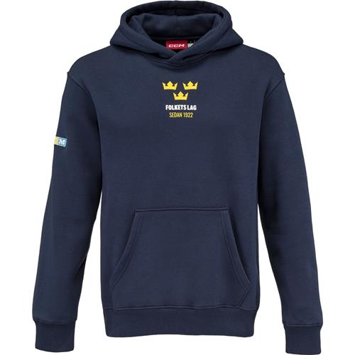 CCM Hoodie Front Print Team Sweden Sr