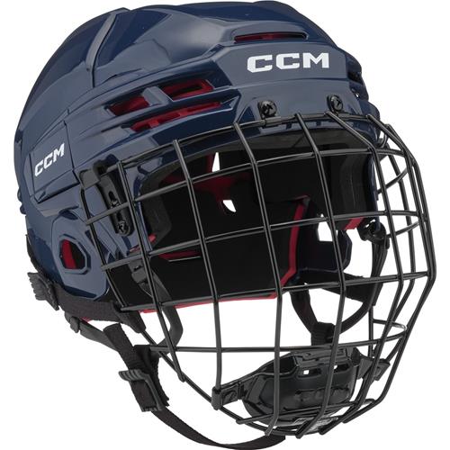 CCM Eishockey Helm Tacks 70 Combo Sr Navy