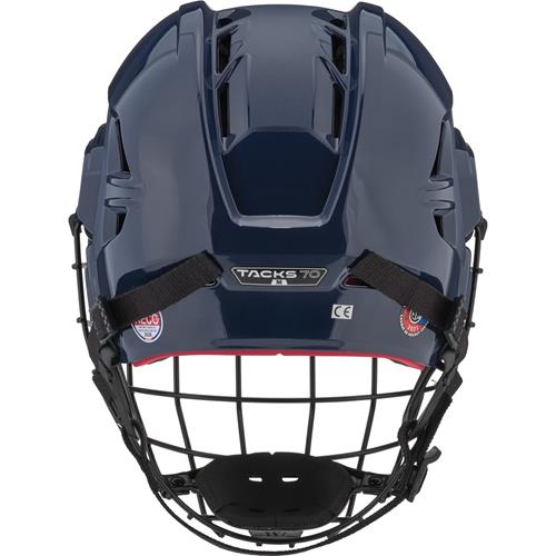 CCM Eishockey Helm Tacks 70 Combo Sr Navy