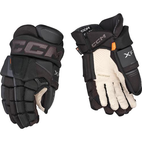 CCM Ishockeyhandsker Tacks XF Pro Jr Black/Graphite/Grey