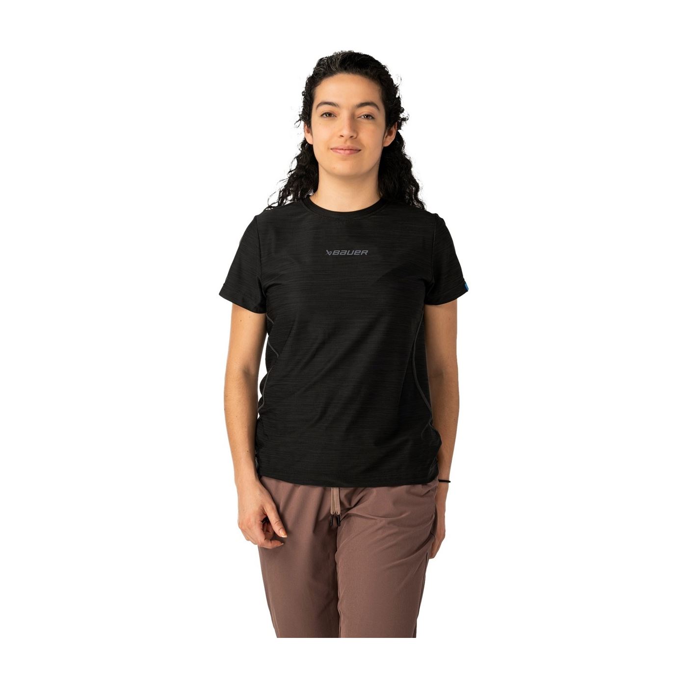 Bauer T-shirt Premium Core Tech Womans Sr Black
