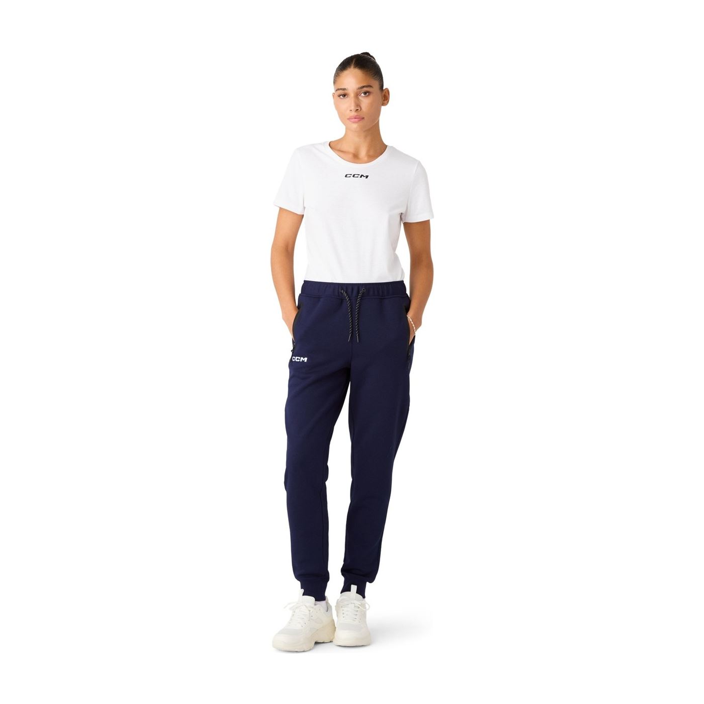 CCM Mjukisbyxa Locker Room Cuffed Womens VIK Sr
