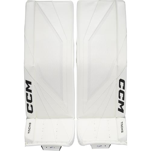 CCM Målvaktsbenskydd Tacks Int White/White