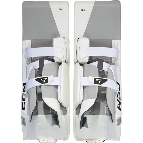 CCM Målvaktsbenskydd Tacks Int White/White