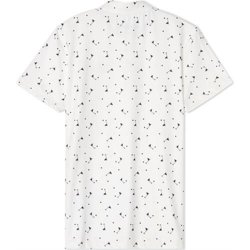 CCM Piké Golf Printed Jr White