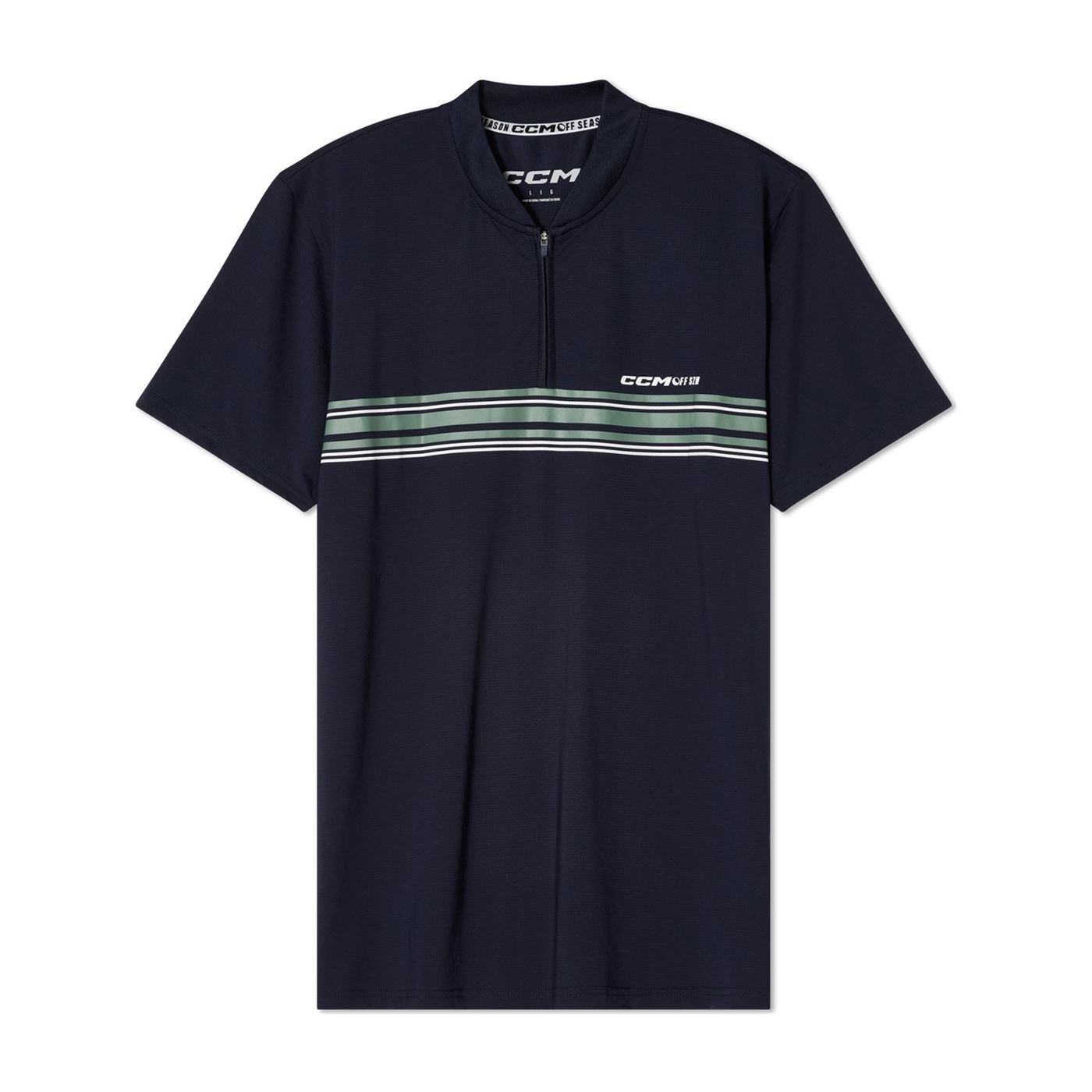 CCM Polo 1/4 Zip Golf Sr Navy