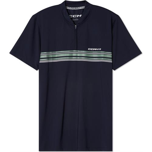 CCM Piké 1/4 Zip Golf Sr Navy