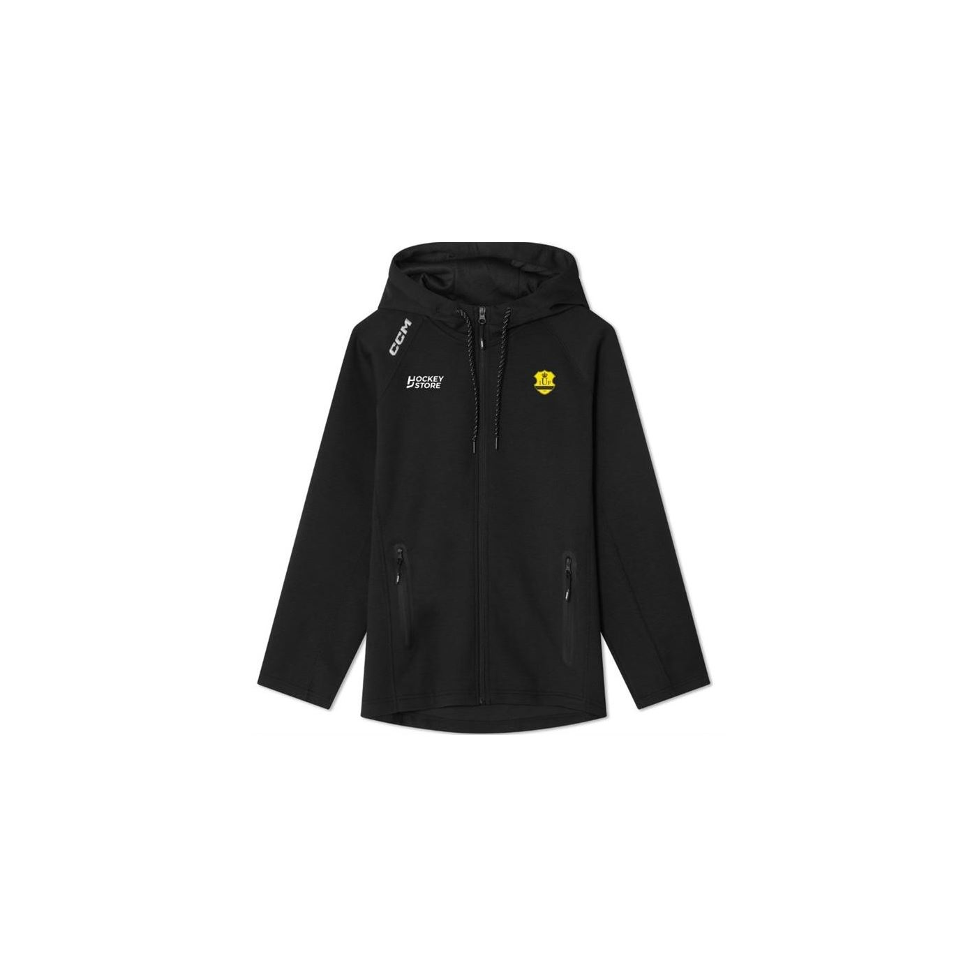 CCM Hoodie Full Zip Tech Fleece UIF Jr