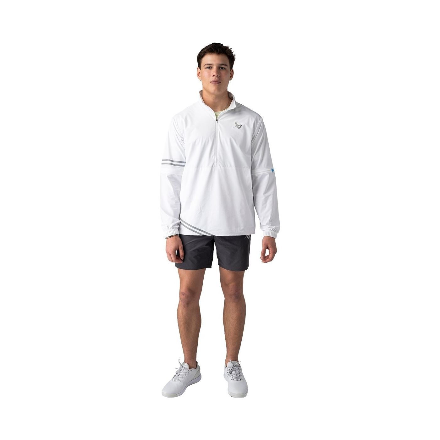 Bauer Tröja Golf Convertible 1/2 Zip Sr White