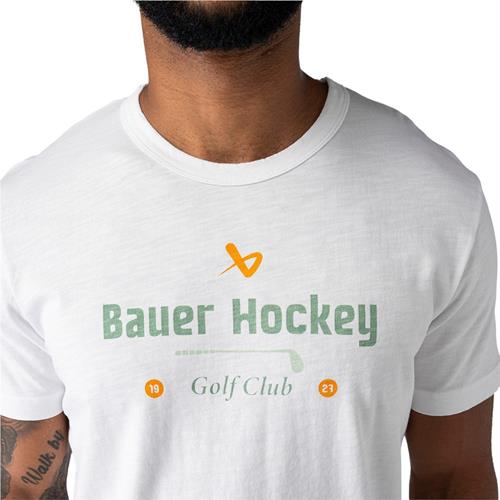 Bauer T-shirt Golf Graphic Sr White