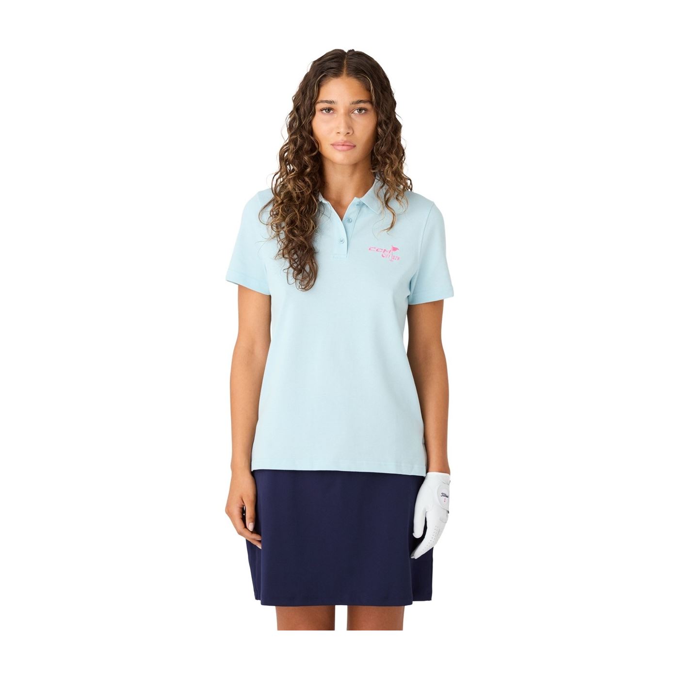 CCM Piké Golf Solid Womens Sr Winter Sky