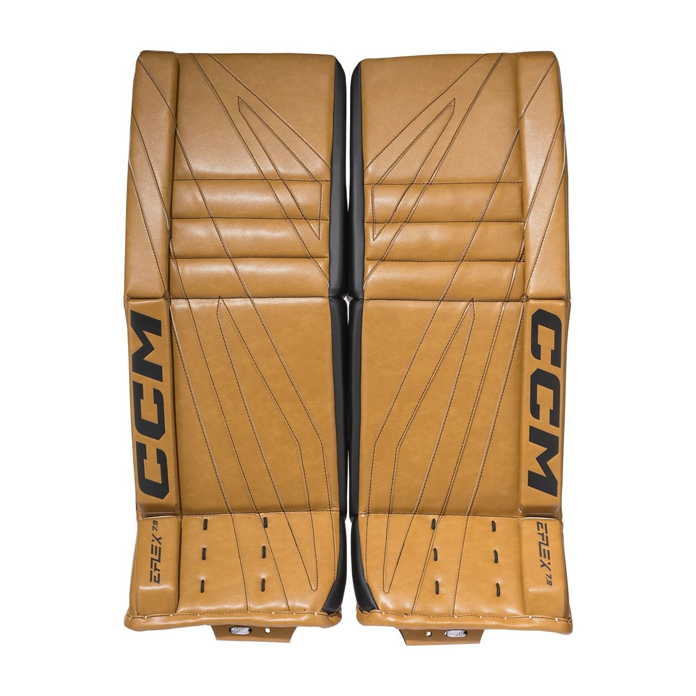 CCM Målvaktsbenskydd EFLEX 7.9 Int Camel/Black