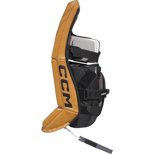 CCM Målvaktsbenskydd EFLEX 7.9 Int Camel/Black