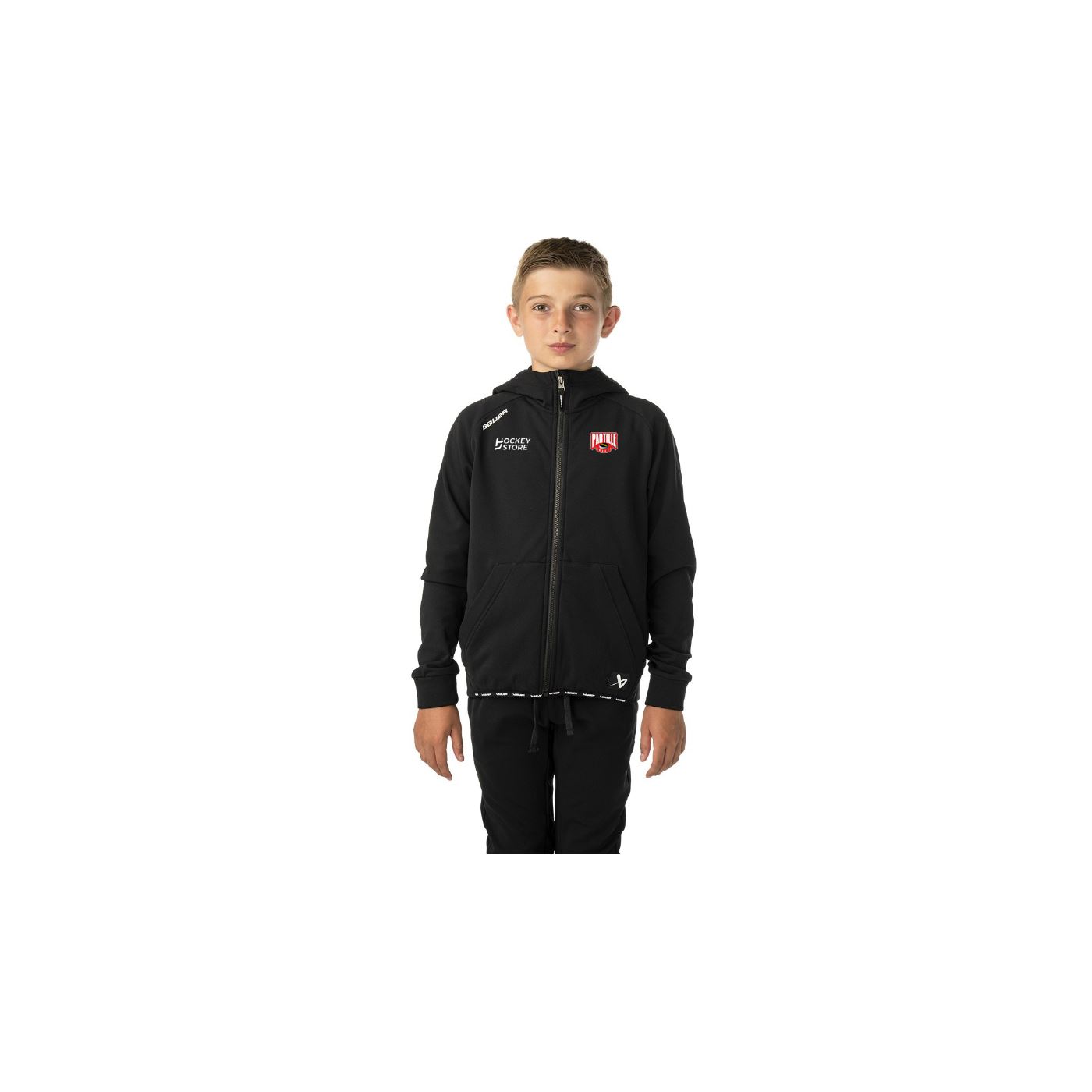 Bauer Hoodie Team Fleece Zip PHK Yth