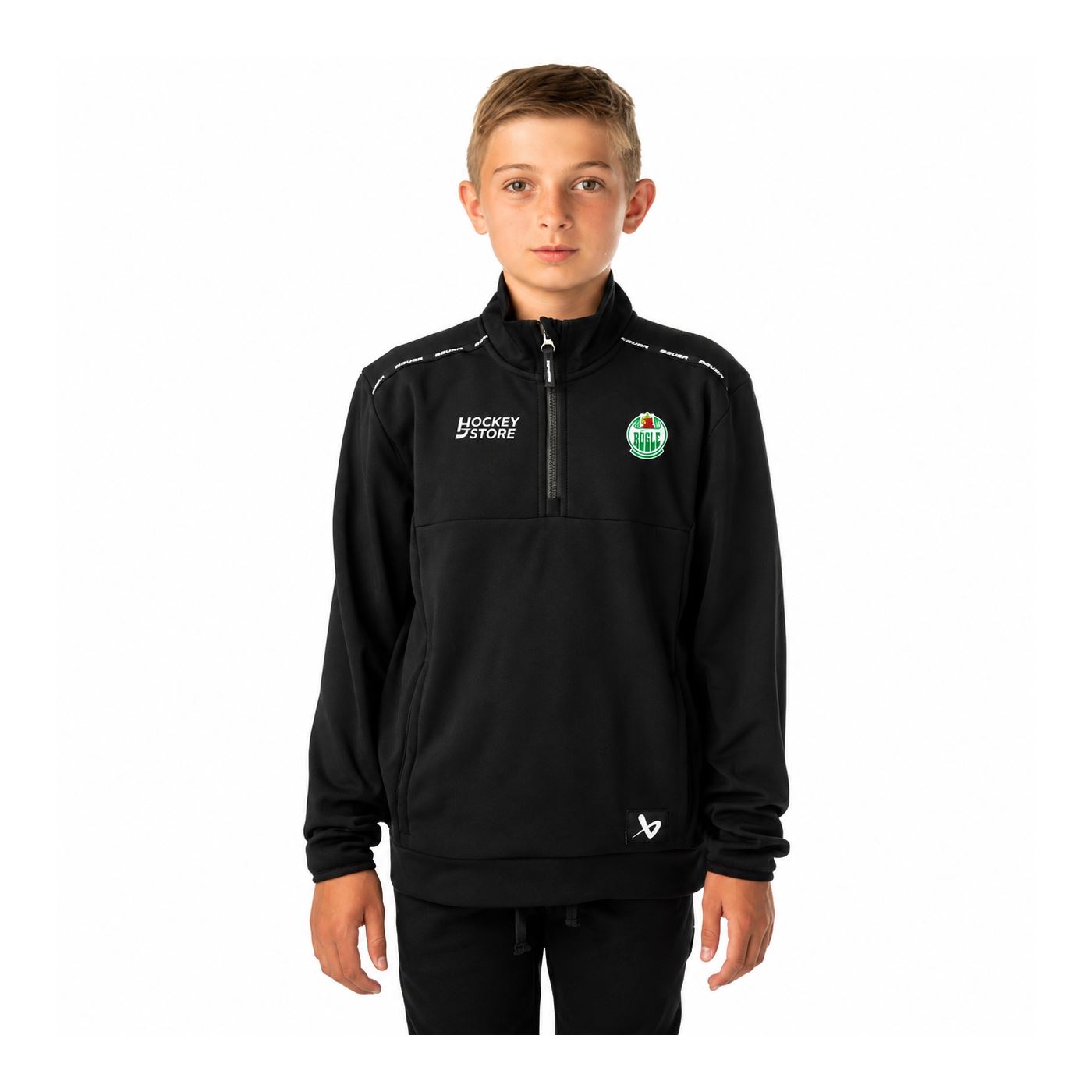 Bauer Tröja Team Fleece 1/2 Zip RBK Yth