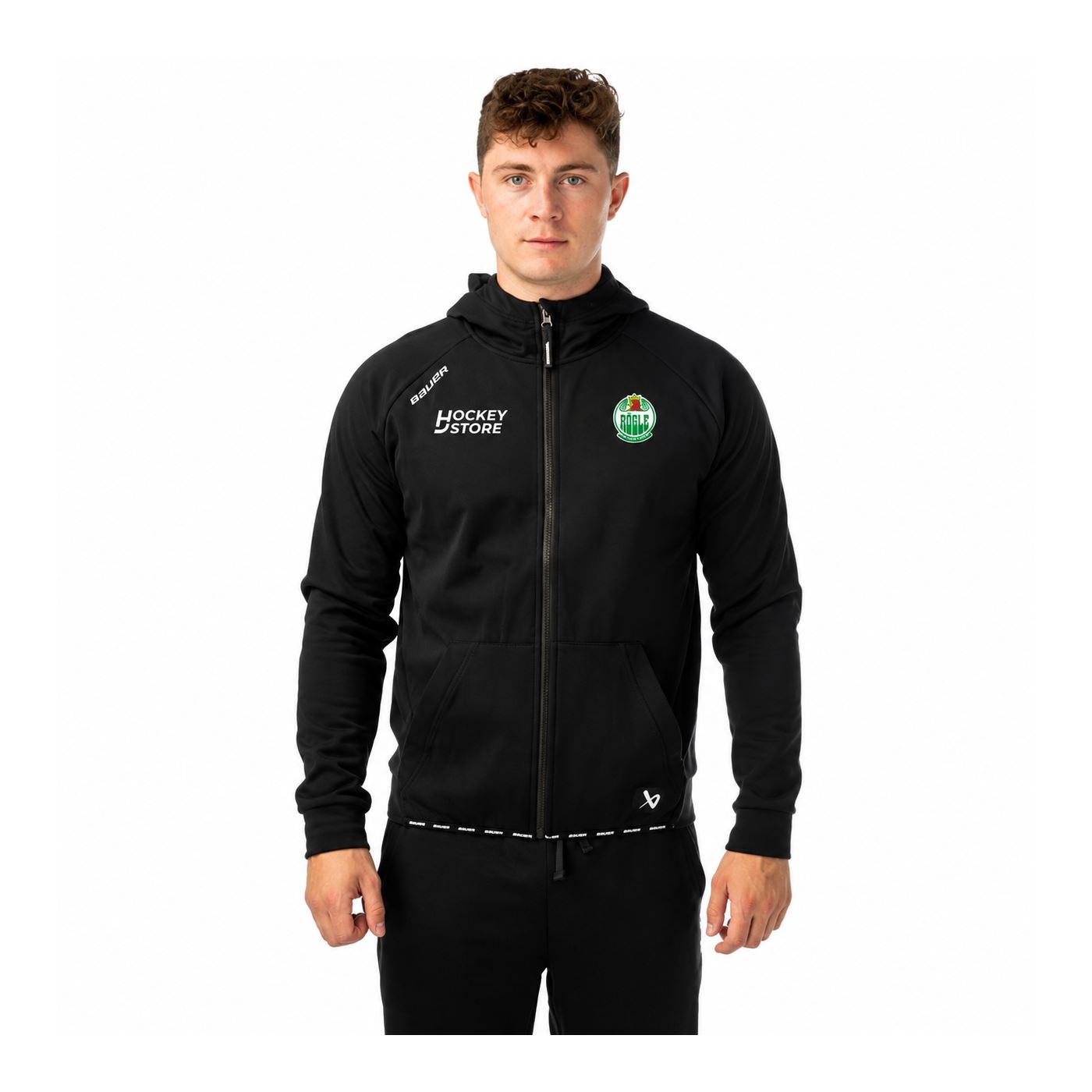 Bauer Hoodie Team Fleece Zip RBK Sr