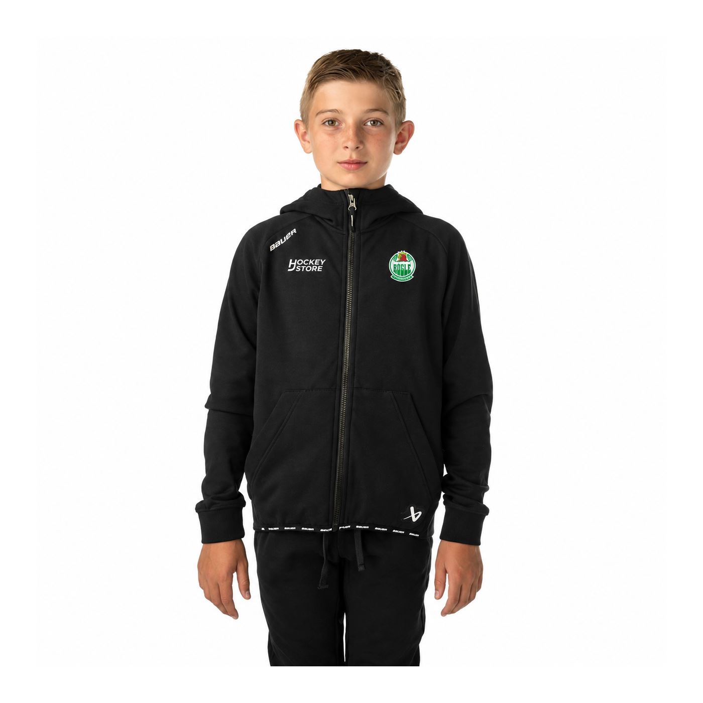 Bauer Hoodie Team Fleece Zip RBK Yth