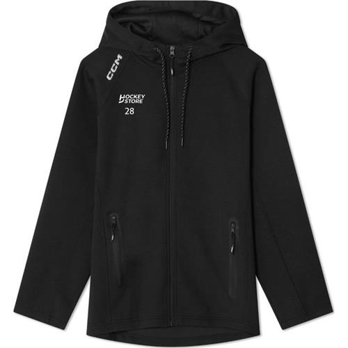CCM Hoodie Full Zip Tech Fleece UIF Jr