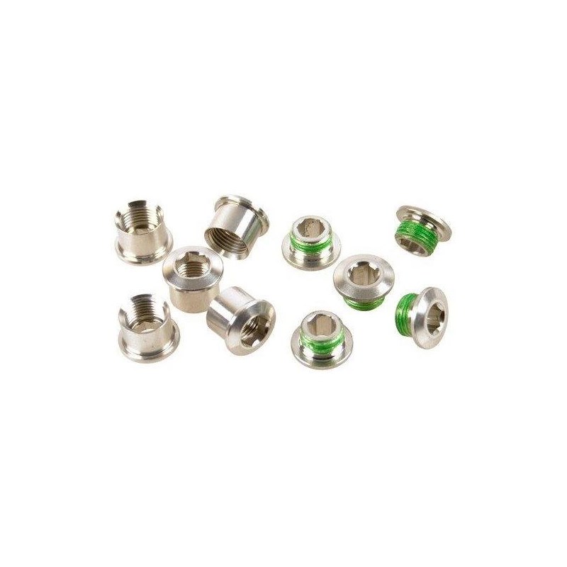 Sram Chainring Bolt5-Arm Road Double Steel Svart