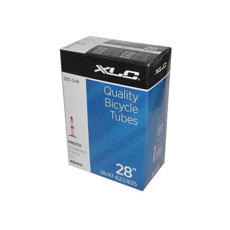 XLC Cykelslang Vt-S28 28/47-622/635 Bilventil 48 mm 40-62X406 (20X1,5-