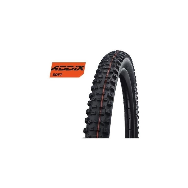 Schwalbe Cykeldäck Hans Dampfaddix SoftSuper Tra Black/Bronze