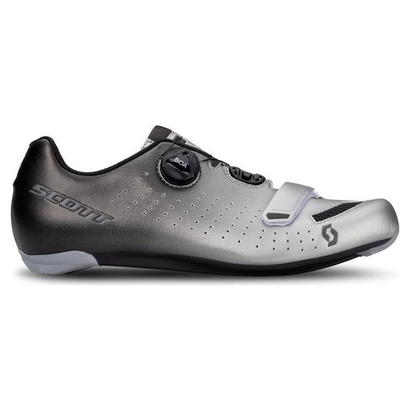 Scott Cykelskor Road Comp Boa Black Fade/Metallic Silver