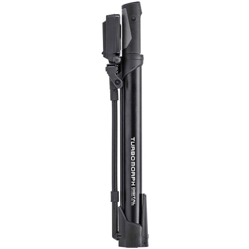 Topeak Minipump Turbo Morph Digital Svar Svart
