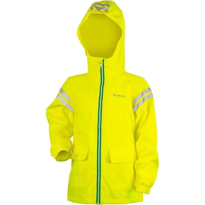 WOWOW Jacka Junior Cozy Rain Jacket Gul