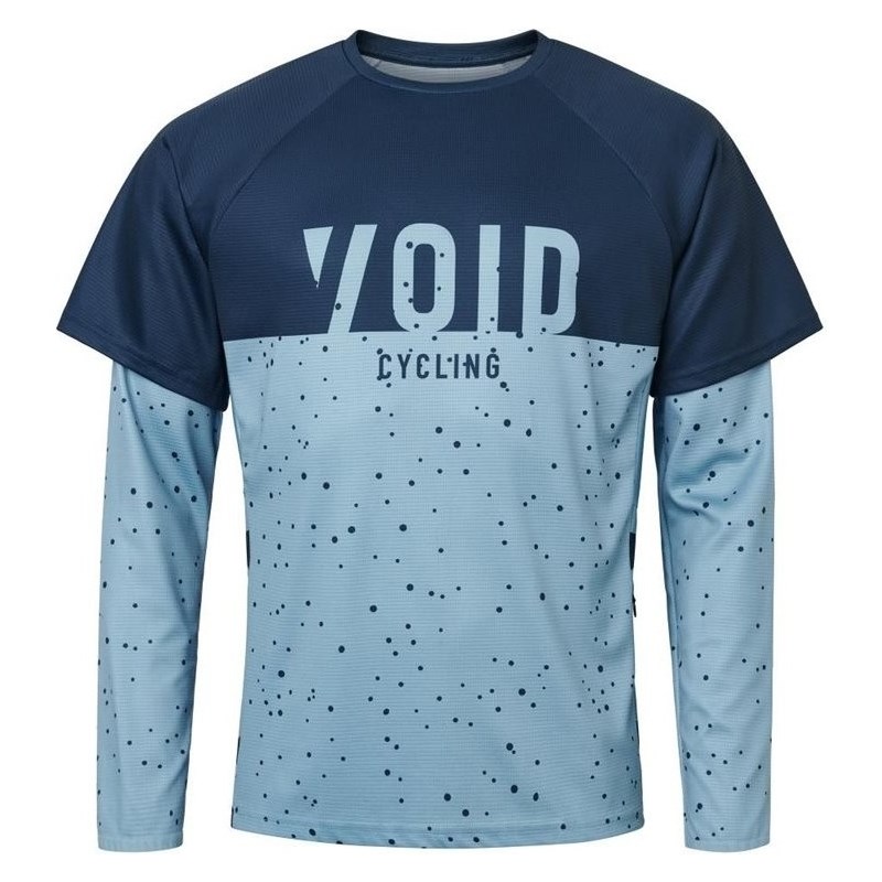 Void Cykeltröja MTBRock Ls Herr Dark Blue Mörksininen