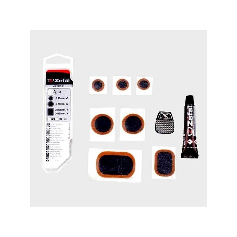 Zefal Reparationssats Repair Kit 9 Delar
