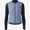Void Cykeltröja Yoke Zip W Long Sleeve Grå