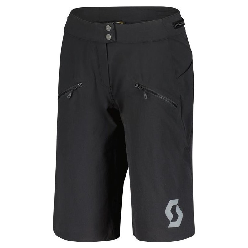 Scott Cykelshorts Dam Trail Vertic Pro Med pad Black Svart