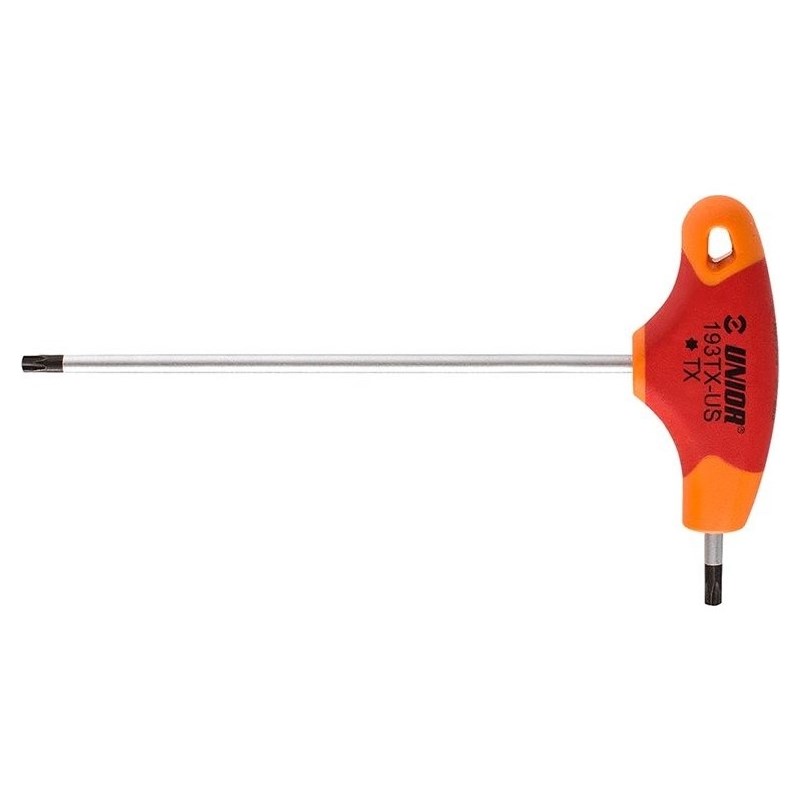 UNIOR Skruvmejsel Tx Profile Screwdriver T-Handle TX8 Red Röd