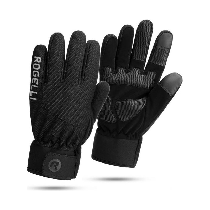 Rogelli Cykelhandskar Alta Black Svart