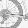 Scott Kedjestagsskydd Scale Alloy 23 Chainstay Protector Svart