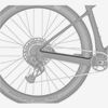 Scott Kedjestagsskydd Scale Carbon 23 Chainstay Protector Svart