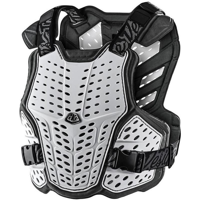 Troy Lee Designs Rockfight Chest Protector White Vit