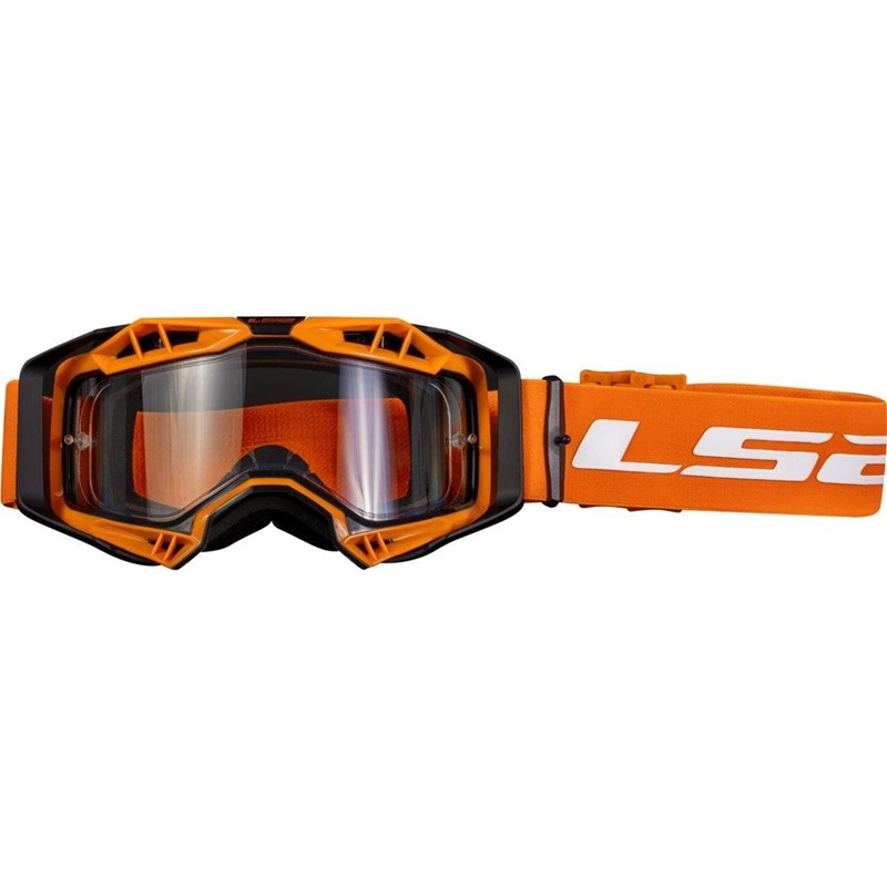 Goggle LS2 Aura Enduro Series Klar LinsORange