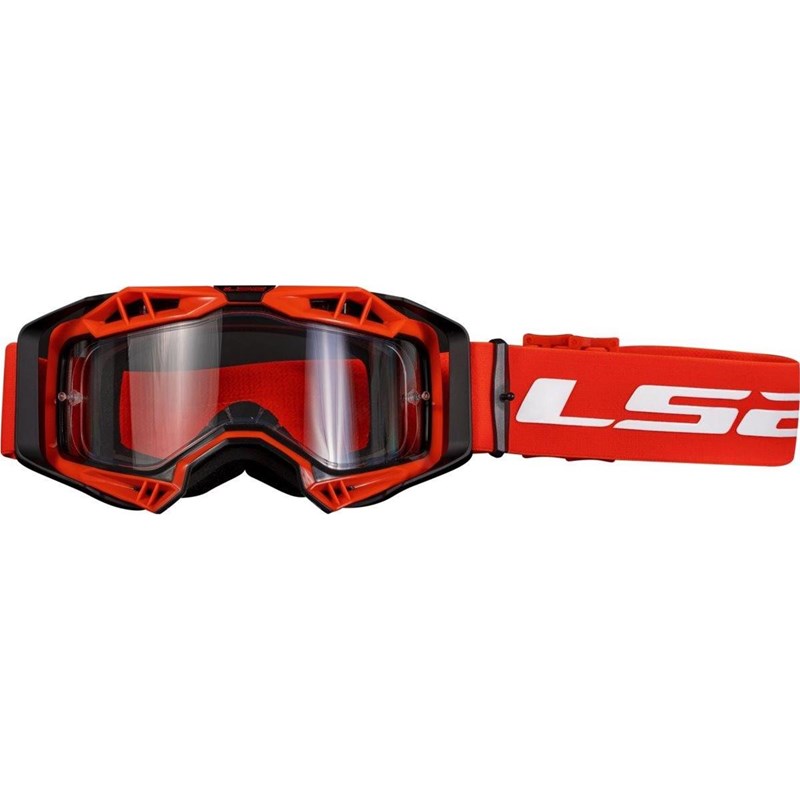 Goggle LS2 Aura Enduro Series Klar LinsRöd