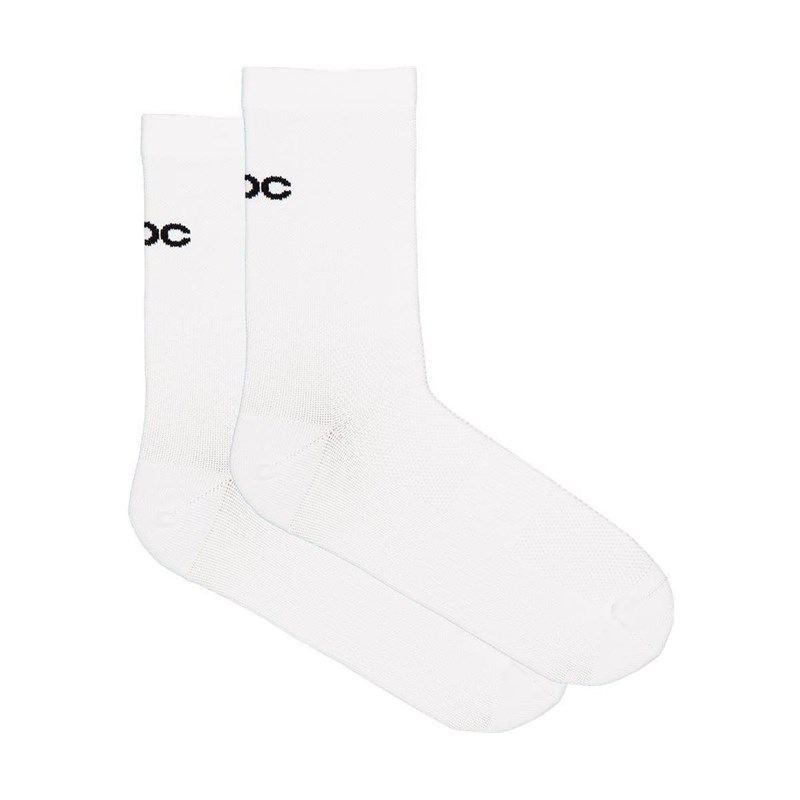 POC Cykelstrumpor Cadence Road Socks Hydrogen White