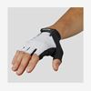 GripGrab RIDE Lite: Vadderade kortfingrade sommarhandskar Unisex Vit