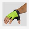 GripGrab RIDE Lite: Vadderade kortfingrade sommarhandskar Unisex Gul