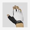 GripGrab RIDE Vadderade Kortfingrade Sommarhandskar Unisex Vit