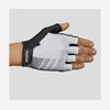 GripGrab RIDE Lite: Vadderade kortfingrade sommarhandskar Unisex Vit
