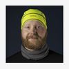 GripGrab Thermo Hi-Vis Vår-Höst Hjälmmössa Unisex Gul Hi-Vis